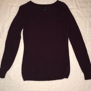 The Limited deep purple sweater